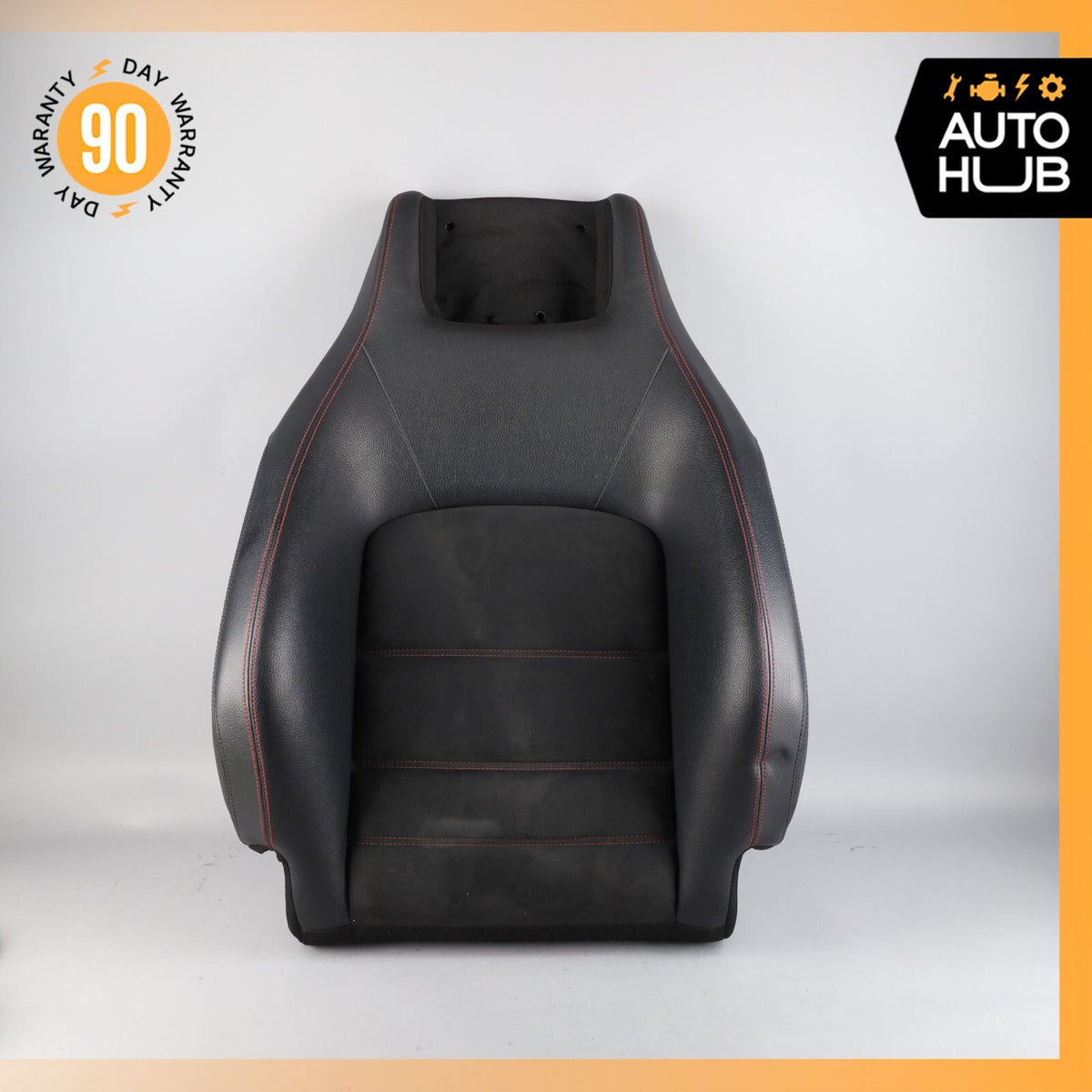 10-17 Mercedes W204 C250 Coupe E350 Front Left Side Seat Cushion Upper Suede OEM - photo 2
