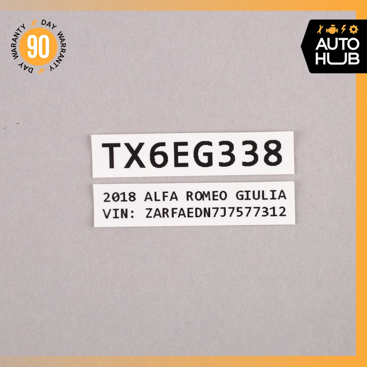 17-26 Alfa Romeo 952 Giulia Emergency Hazard Control Switch OEM 73k - photo 11