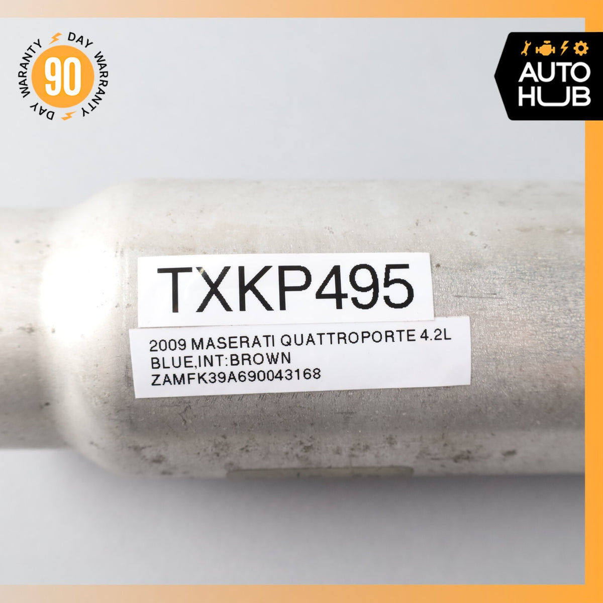 03-19 Maserati Quattroporte M139 4.2L V8 A/C Receiver Drier Container OEM 72k - photo 8