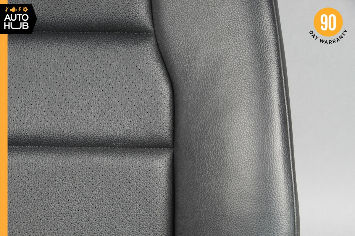 08-14 Mercedes W204 C250 C350 Top Upper Seat Cushion Front Right Side Black OEM - photo 3