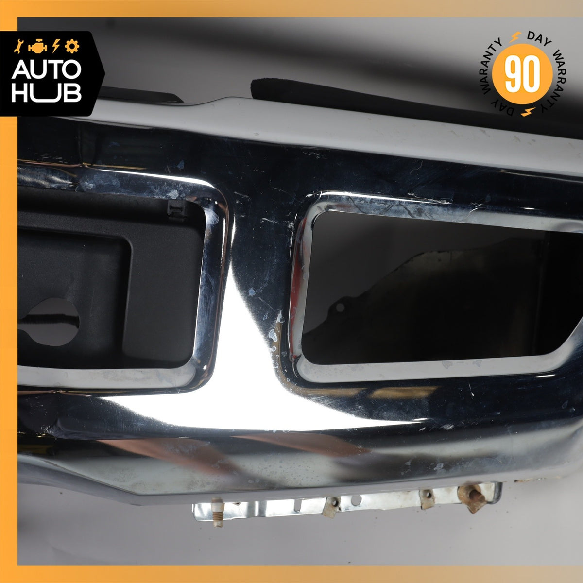 17-19 Ford F250 F350 F550 Front Bumper Cover Assembly Chrome OEM - photo 3