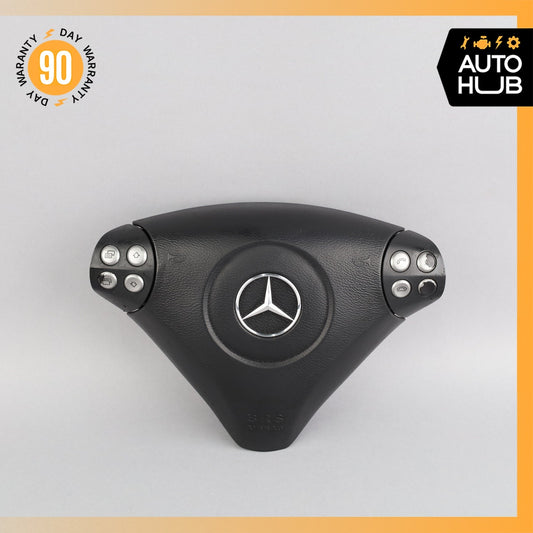 05-08 Mercedes R171 SLK350 C55 AMG C350 Steering Wheel Air Bag Airbag Black OEM - photo 1