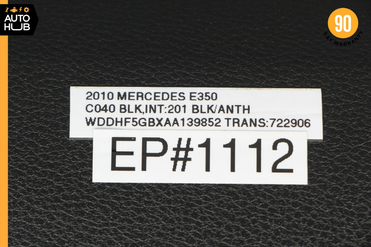 10-13 Mercedes W212 E350 E400 E550 Dashboard Dash Board Panel w/ Airbag OEM - photo 12