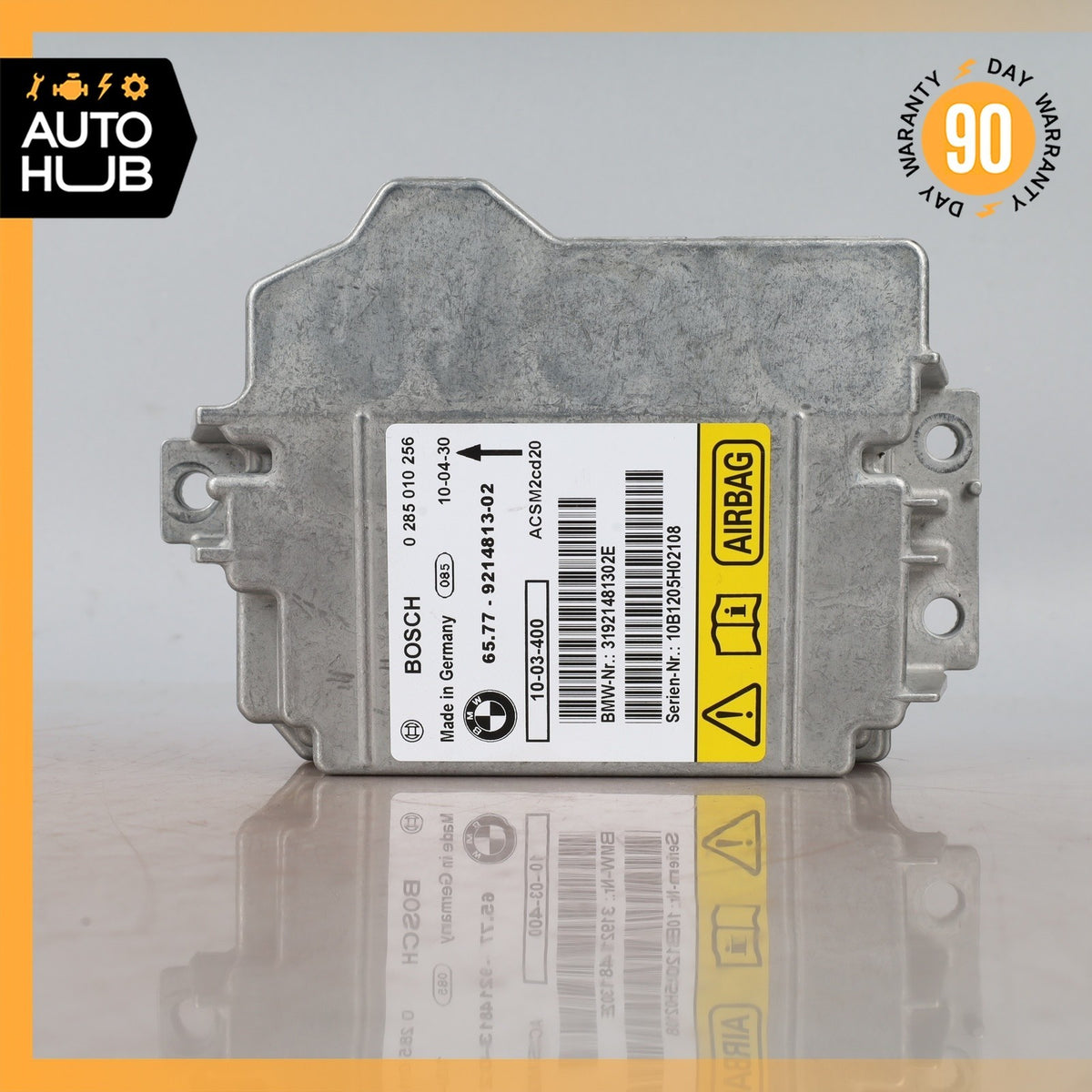 BMW E88 128i 135i Convertible Airbag Air Bag Sensor SRS Control Module OEM - photo 5