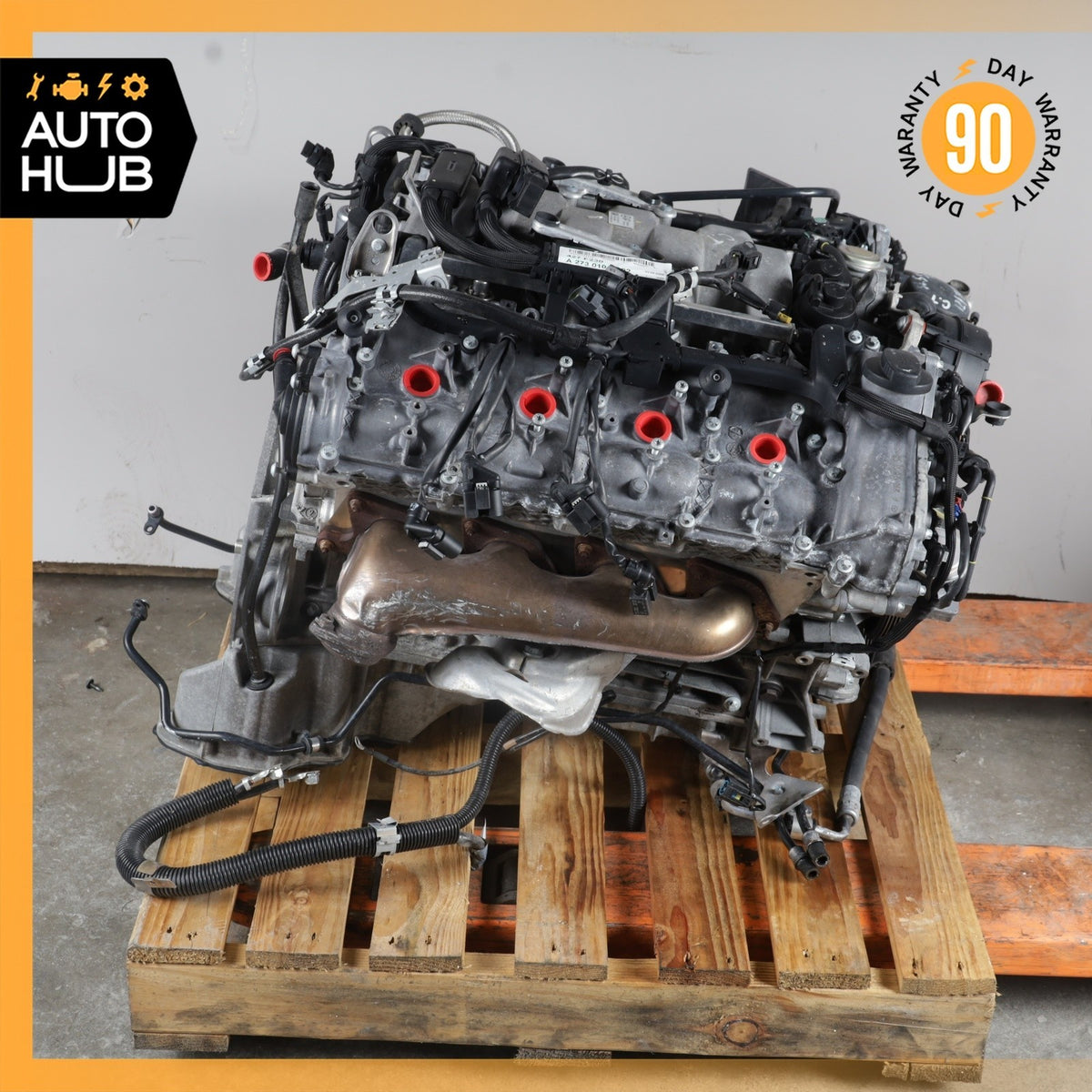 07-12 Mercedes R230 SL550 E550 Engine Motor Assembly 5.5L V8 M273 RWD OEM 113k - photo 6