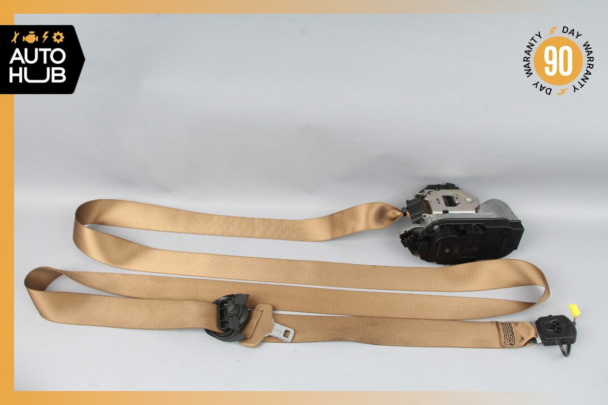 07-10 Mercedes W221 S550 S400 Seat Belt Front Right Side Brown 2218605485 OEM - photo 6