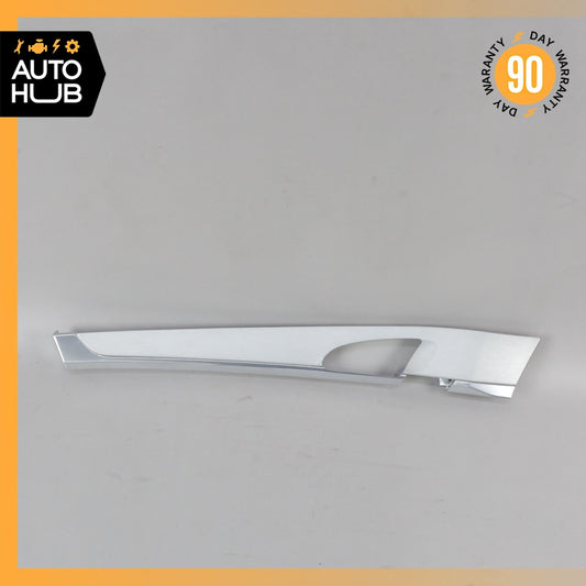 Porsche Panamera 970 Front Left Driver Side Door Panel Molding Aluminium OEM - photo 1