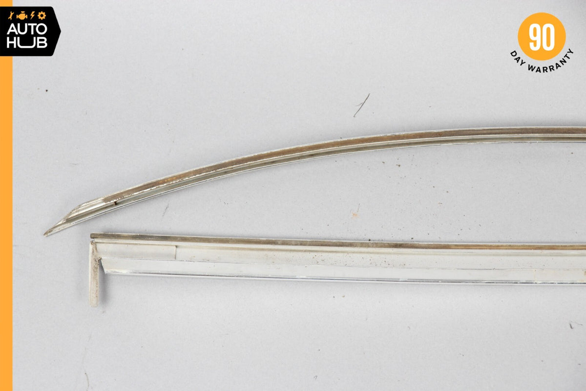 Mercedes R107 450SL 380SL Convertible Front Windshield Molding Trim Set OEM 86k - photo 8