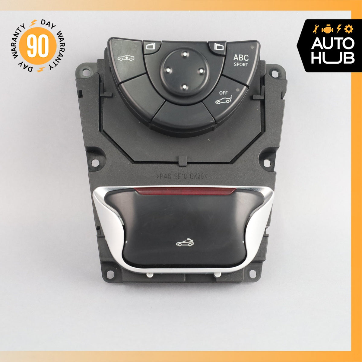 Mercedes R230 SL500 SL55 Convertible Top Roof ABC Mirror Control Switch OEM - photo 4