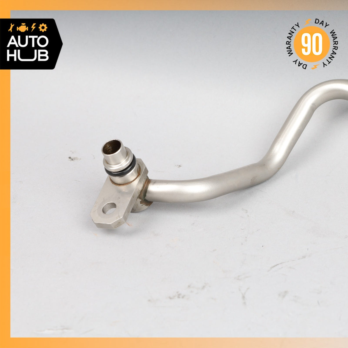 03-13 Bentley Continental GT GTC Lower Front Diff Oil Cooler Line 3W0317811 OEM - photo 5