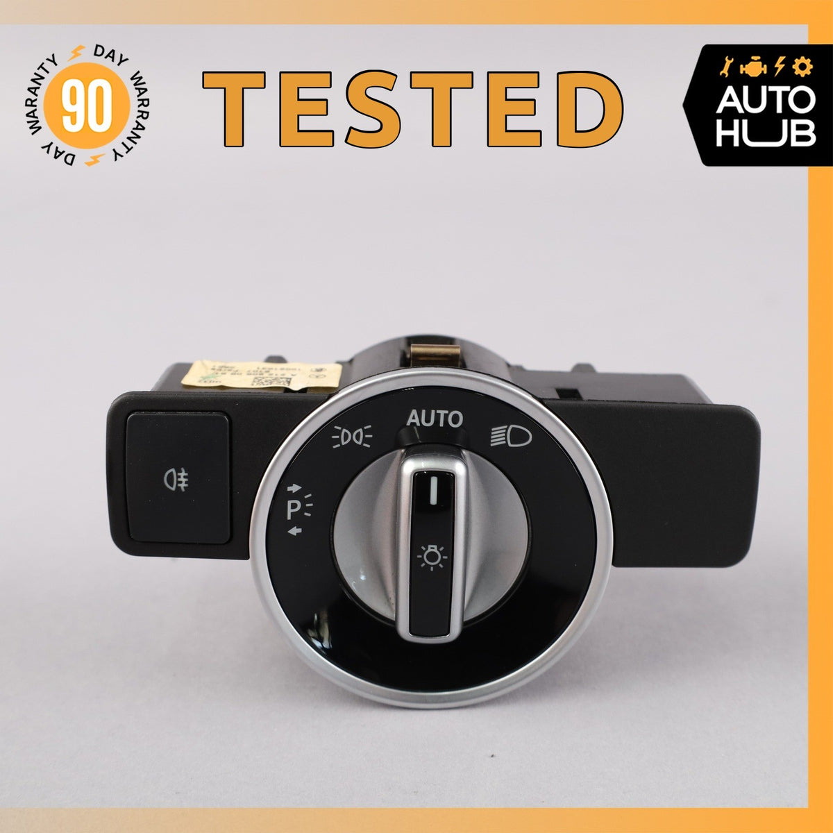 08-20 Mercedes W204 C250 SLK350 Headlight Fog Light Switch Control Module OEM - photo 1