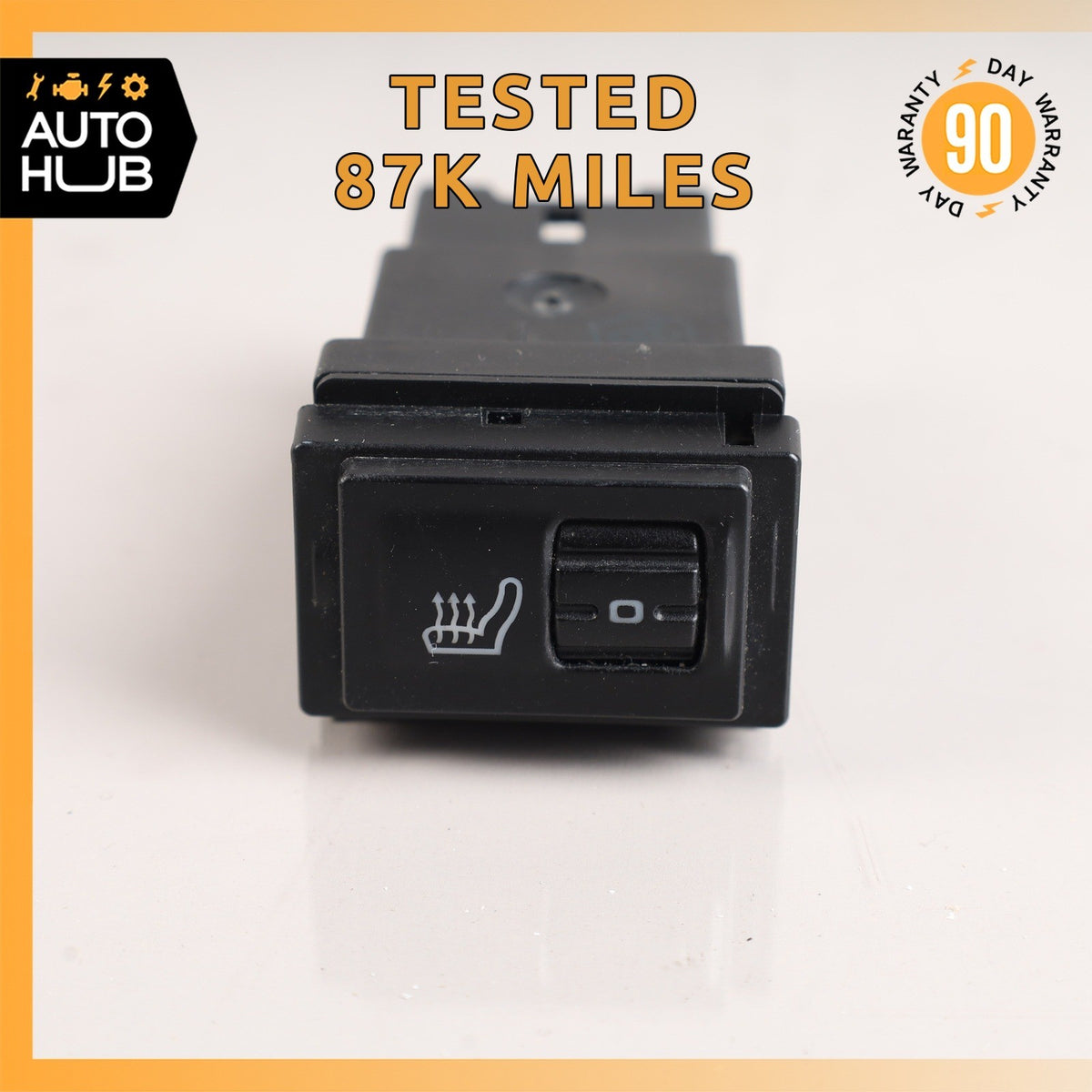 Porsche Cayenne 955 Left Seat Heating Switch Button 7L5963563 OEM 87k - photo 1