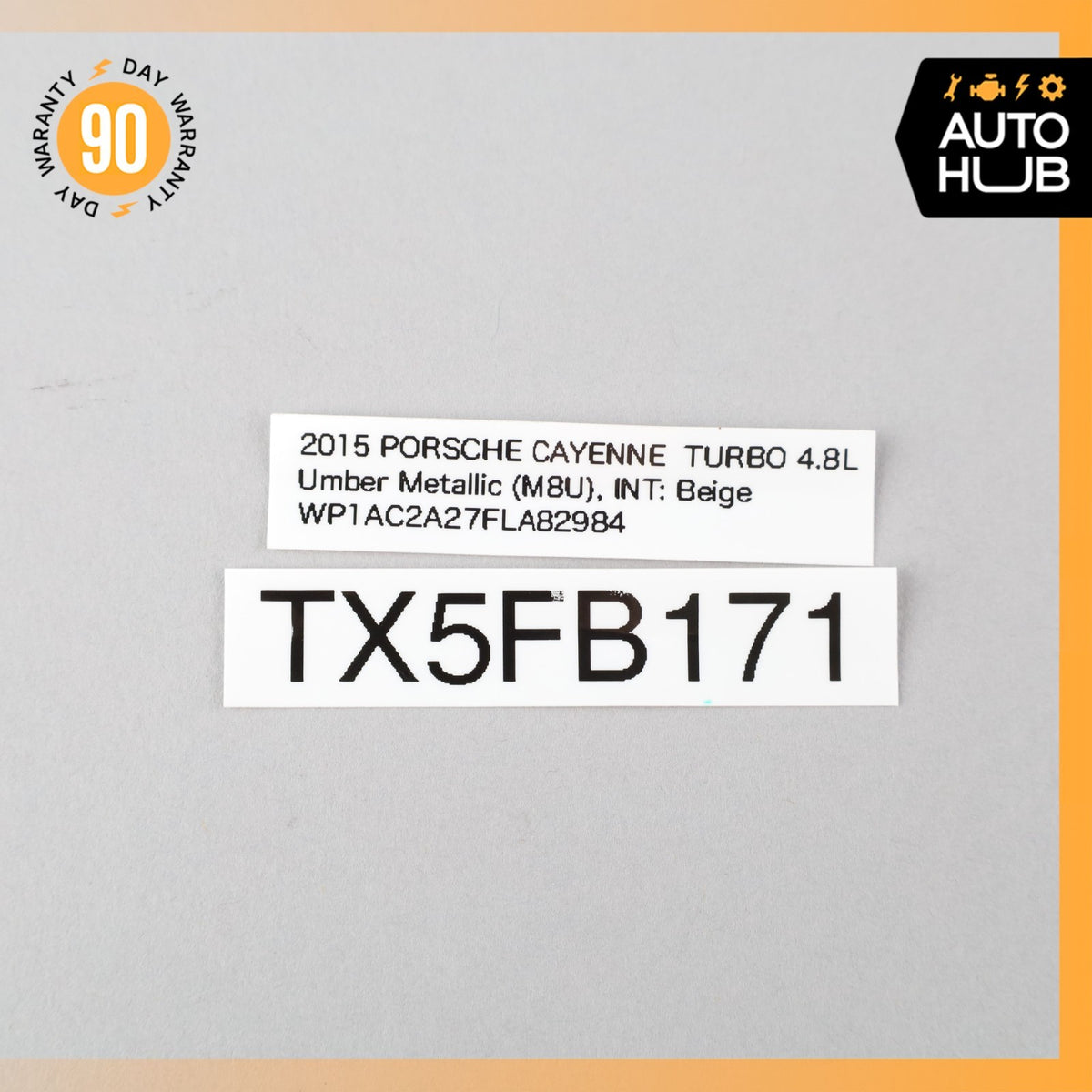 11-18 Porsche Cayenne 958 Electronic Parking Button Switch 7P5927225 OEM - photo 9
