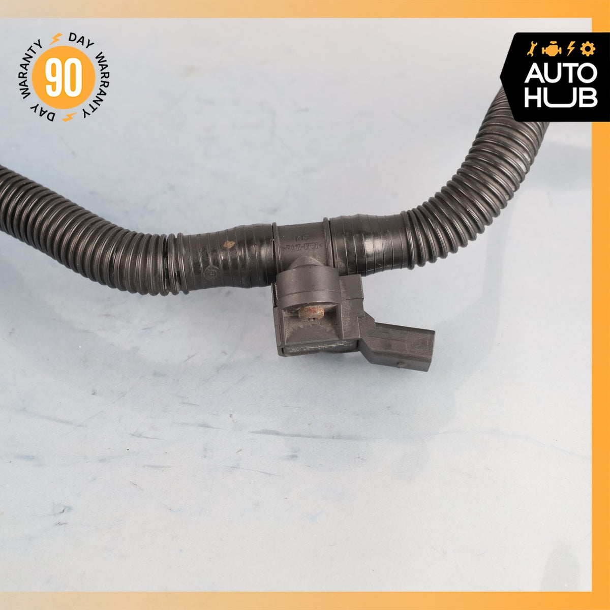 Bentley Continental GTC 6.0L W12 Secondary Air Smog Pump Hose Pipe 07C906051 OEM - photo 4