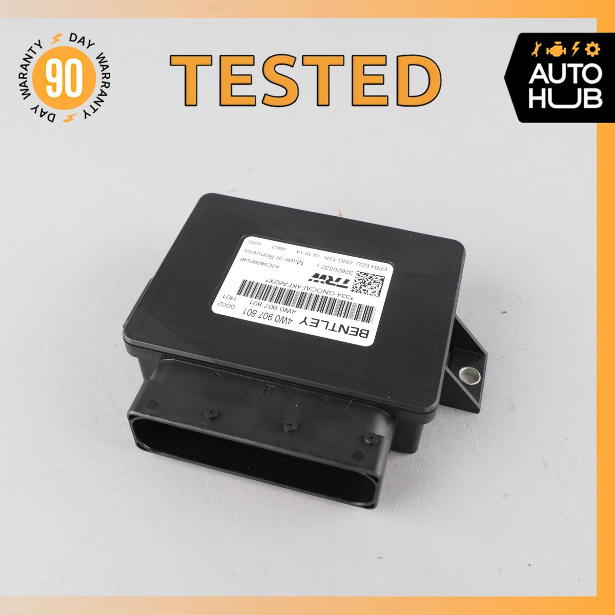 15-18 Bentley Continental GT GTC Electronic Parking Brake Control Module OEM - photo 1