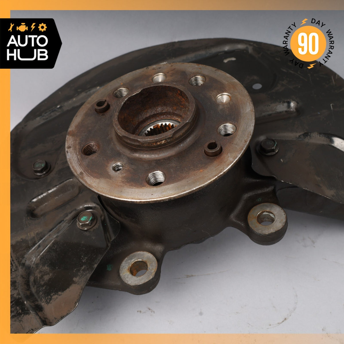 07-11 Mercedes W164 ML63 AMG Front Left Driver Side Spindle Knuckle Hub OEM - photo 4