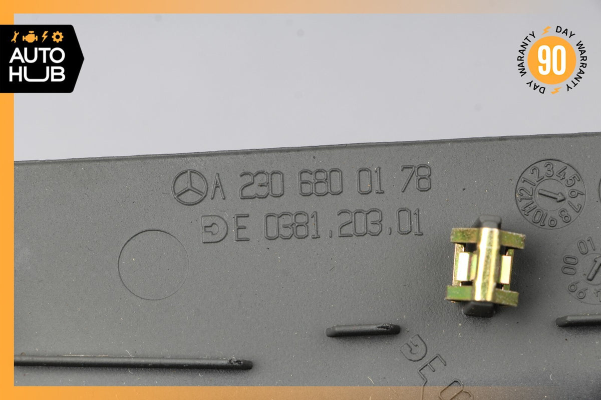 03-06 Mercedes R230 SL500 SL55 Left Side Dashboard Dash Trim Panel Cover OEM - photo 11