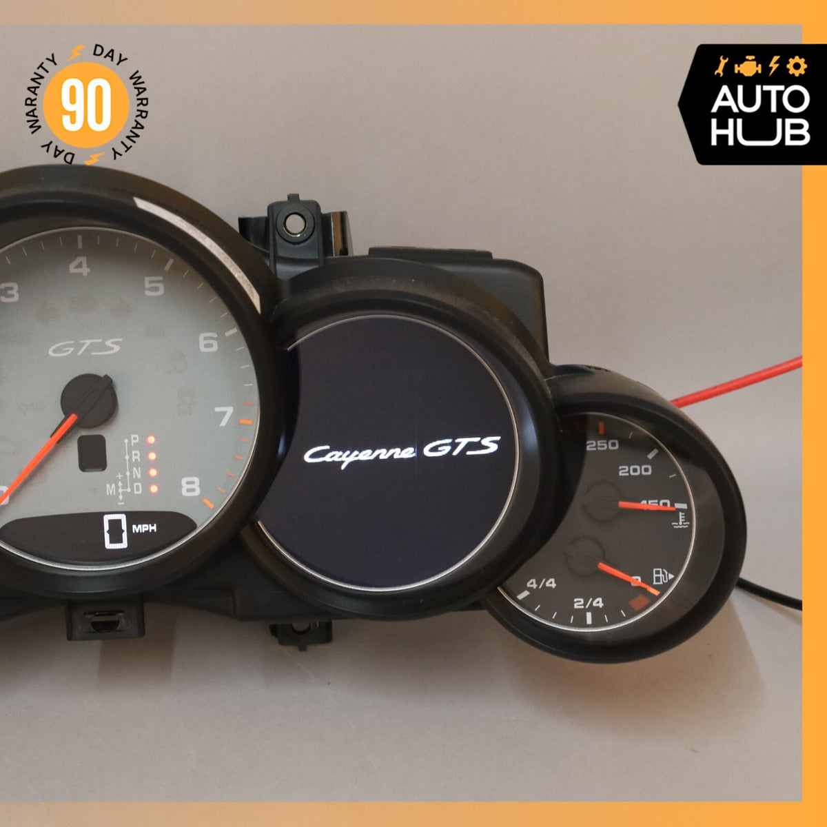 2013 Porsche Cayenne 958 GTS 4.8L Instrument Speedometer Cluster OEM 82k - photo 4