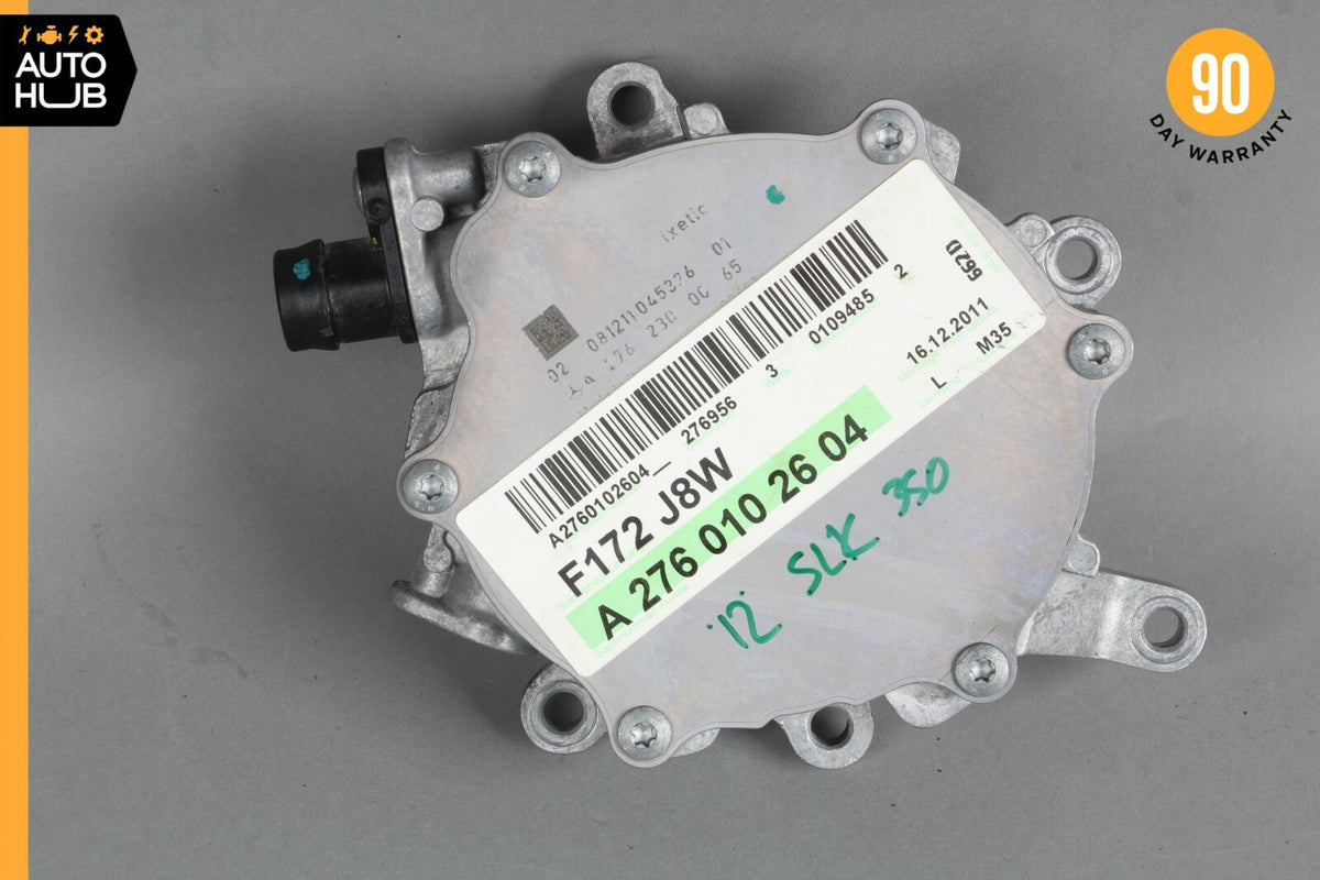 12-18 Mercedes R172 SLK350 Engine Motor Brake Vacuum Pump 2762300065 OEM 59k - photo 7