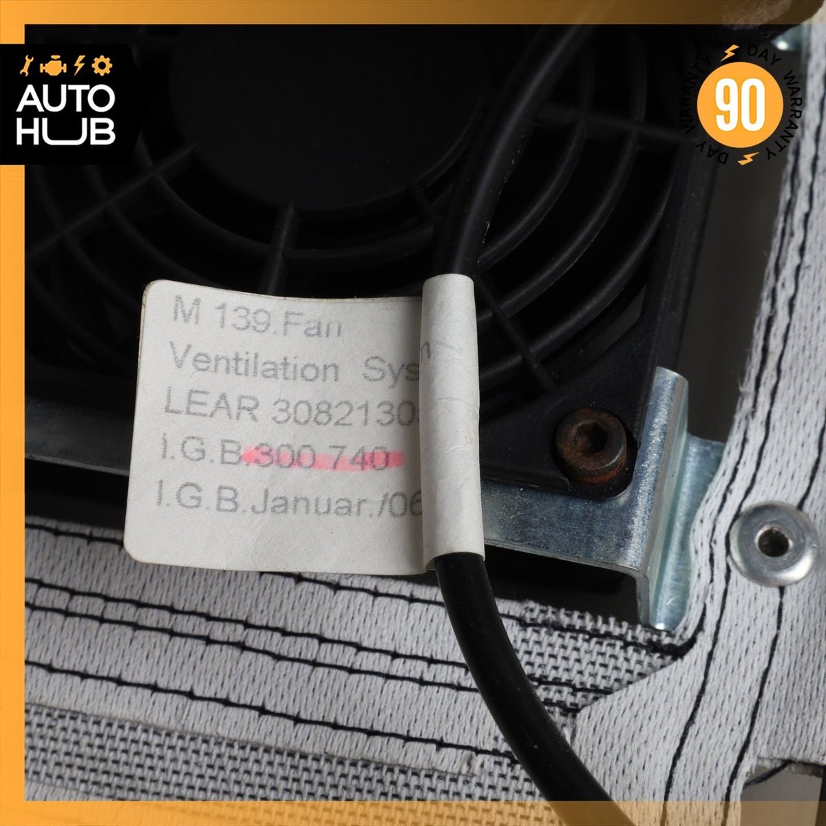 Maserati Quattroporte Front Right Side Top Upper Seat Bladder Bolster OEM 84k - photo 9