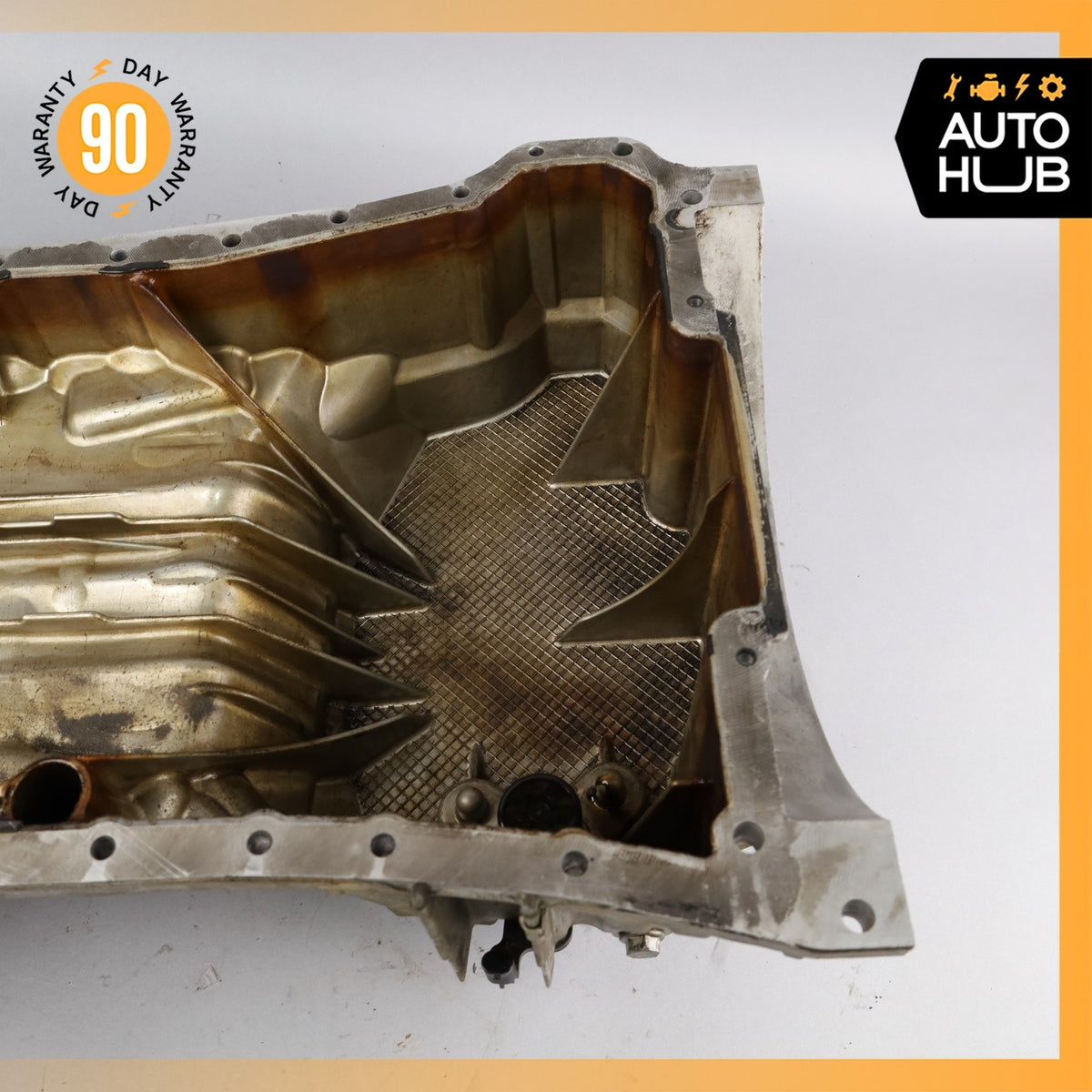 12-15 Mercedes W204 C250 SLK250 M271 1.8L Oil Pan Section 2710141602 OEM - photo 14