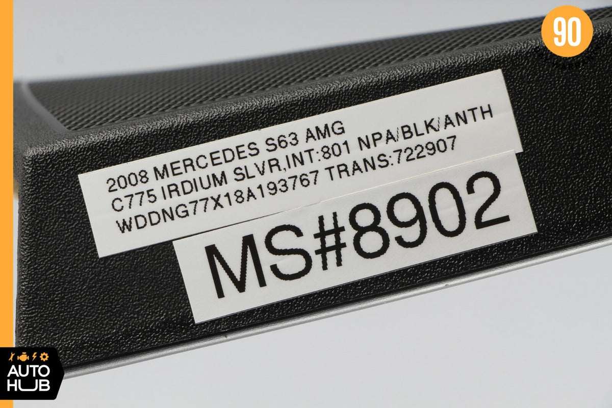 07-13 Mercedes W221 S450 S550 S63 Door Corner Speaker Right Passenger Black OEM - photo 12