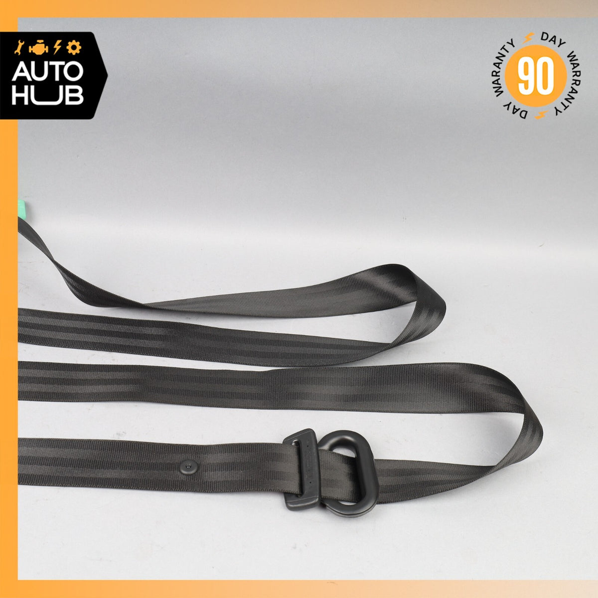 06-13 Bentley Continental Flying Spur Rear Right Side Seat Belt Black OEM - photo 11