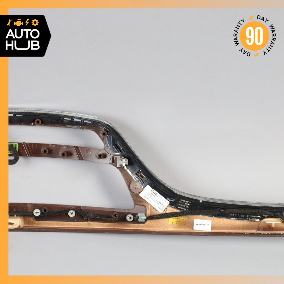 07-13 Mercedes W221 S63 AMG S550 Dashboard Center Trim Molding 2216800671 OEM - photo 11