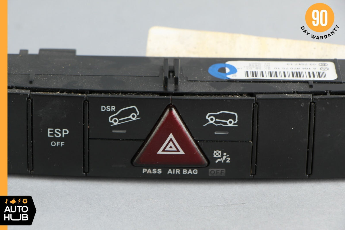 06-12 Mercedes W164 ML550 GL450 Dash Hazard Heated Seats ESP Control Panel OEM - photo 3
