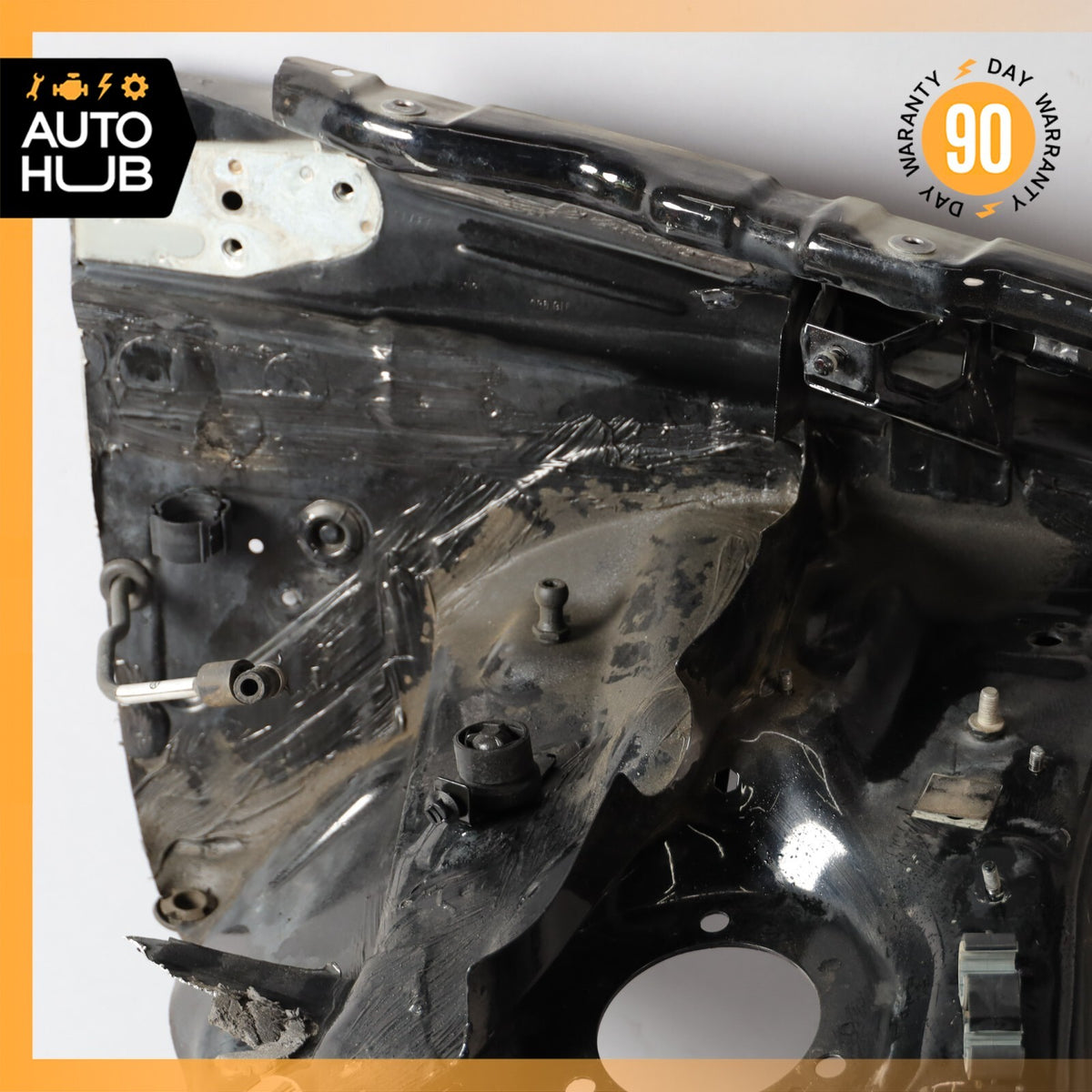 11-14 Porsche Cayenne 958 Hybrid S Front Left Frame Apron Beam Inner Fender OEM - photo 2
