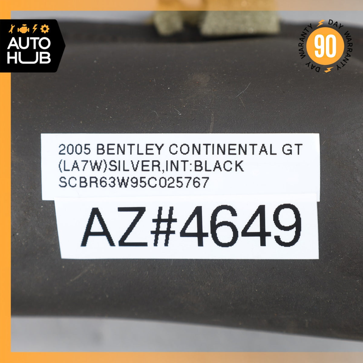 Bentley Continental GT Coupe Front Left Side Lumbar Massage Air Pump OEM - photo 11