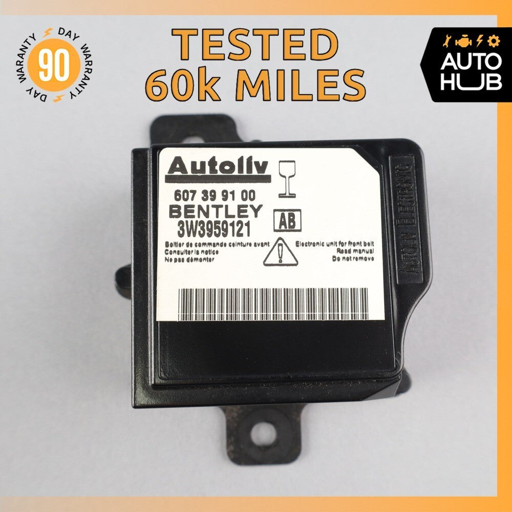 03-10 Bentley Continental GTC Speed Safety Bag Sensor SRS Control Module OEM 60k - photo 1