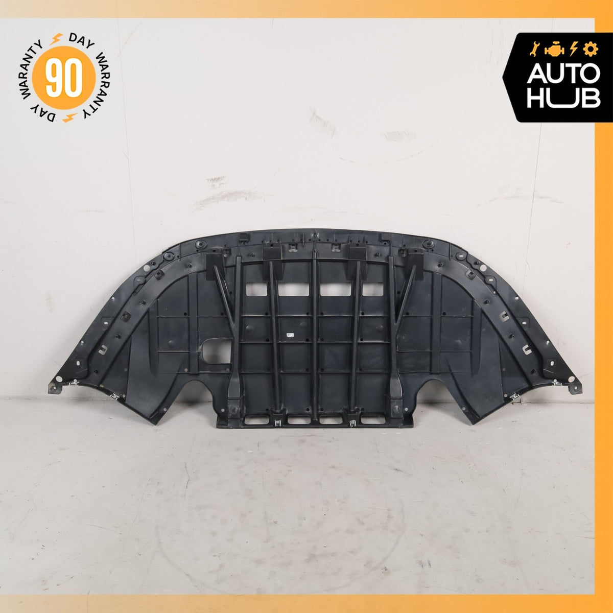 14-17 Jaguar X152 F-Type Front Bumper Under Body Shield Cover OEM - photo 5