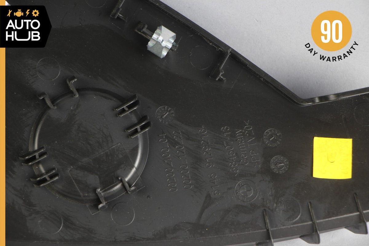 09-16 BMW Z4 E89 Dashboard Dash Board Trim Panel Right 51459129216 Black OEM - photo 9
