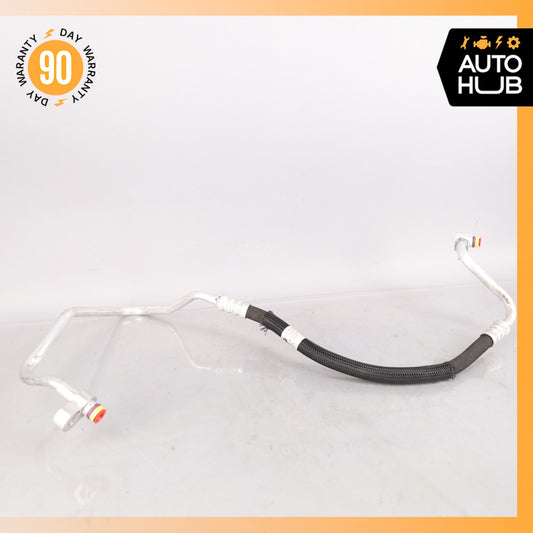 BMW E71 X6M A/C AC Air Conditioning Suction Hose Line 9195802 OEM 62k - photo 1