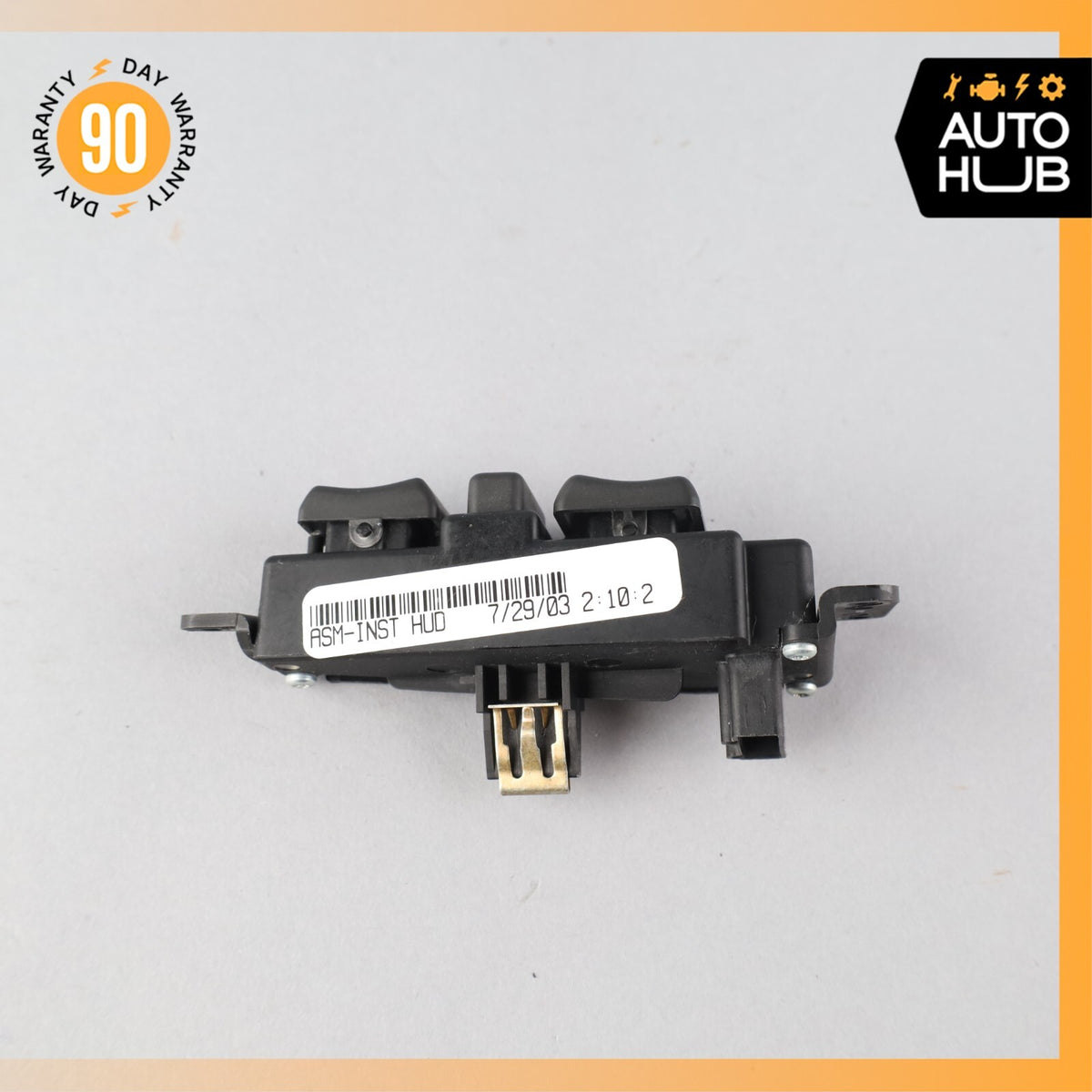 04-09 Cadillac XLR Head Up Display Switch Button 15251159 OEM - photo 6
