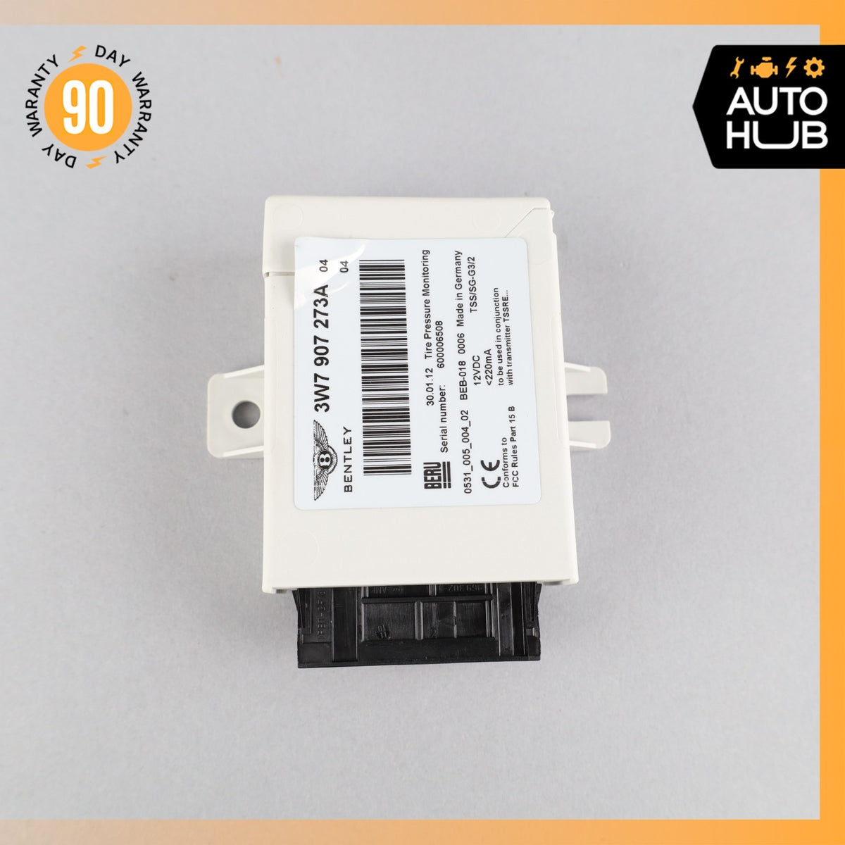 Bentley Continental Flying Spur Tire Pressure Monitoring System TPMS Module OEM - photo 7