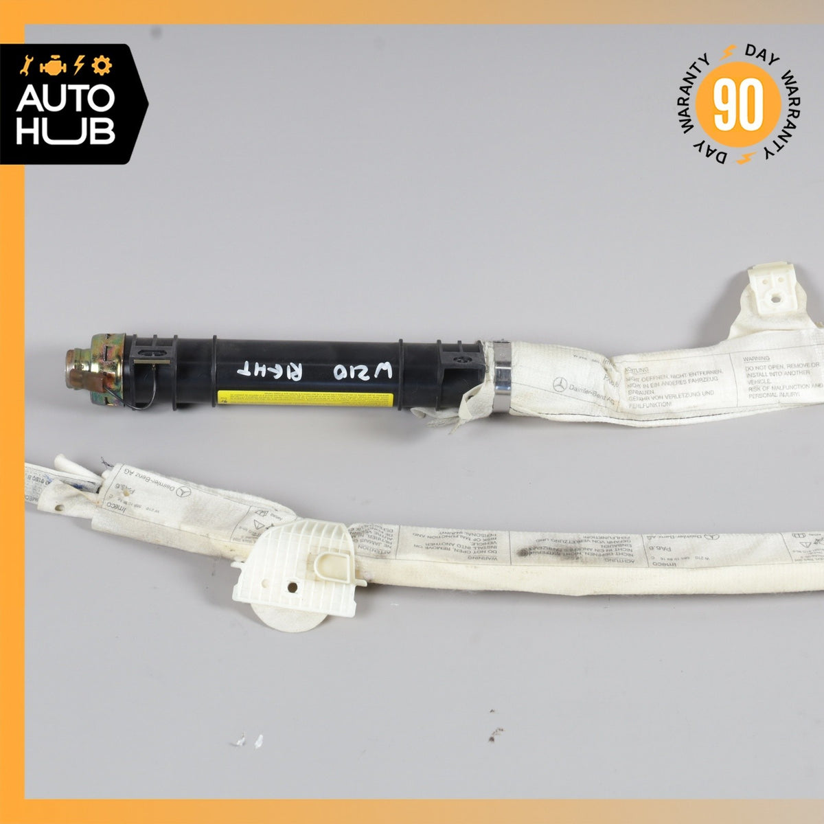 Mercedes W210 E430 E55 AMG Sedan Roof Curtain Airbag Air Bag Right Side OEM - photo 11
