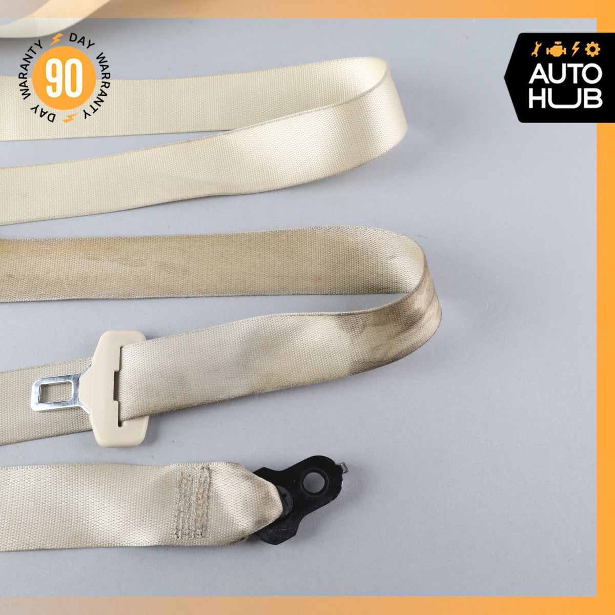 03-06 Mercedes R230 SL500 SL55 AMG Left Side Seat Belt Retractor Beige OEM - photo 5