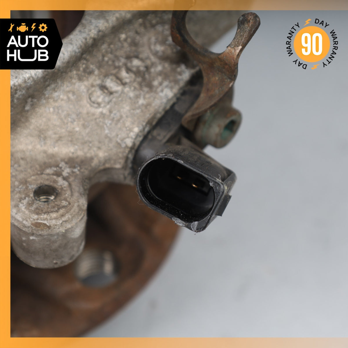 03-13 Bentley Continental Flying Spur Rear Left Side Spindle Knuckle Hub OEM 80k - photo 13
