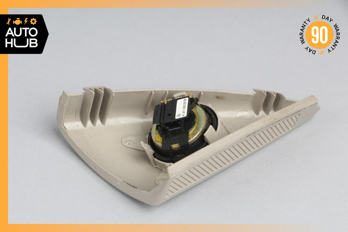 03-06 Mercedes W211 E500 E320 Tweeter Speaker Cover Left Driver Side Gray OEM - photo 7