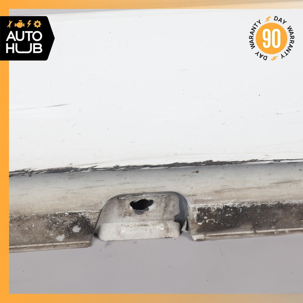 17-23 Mercedes W213 E300 E400 Sport AMG Left Rocker Panel Side Skirt White OEM - photo 9
