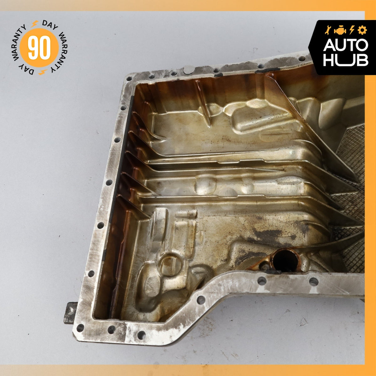 12-15 Mercedes W204 C250 SLK250 M271 1.8L Oil Pan Section 2710141602 OEM - photo 13