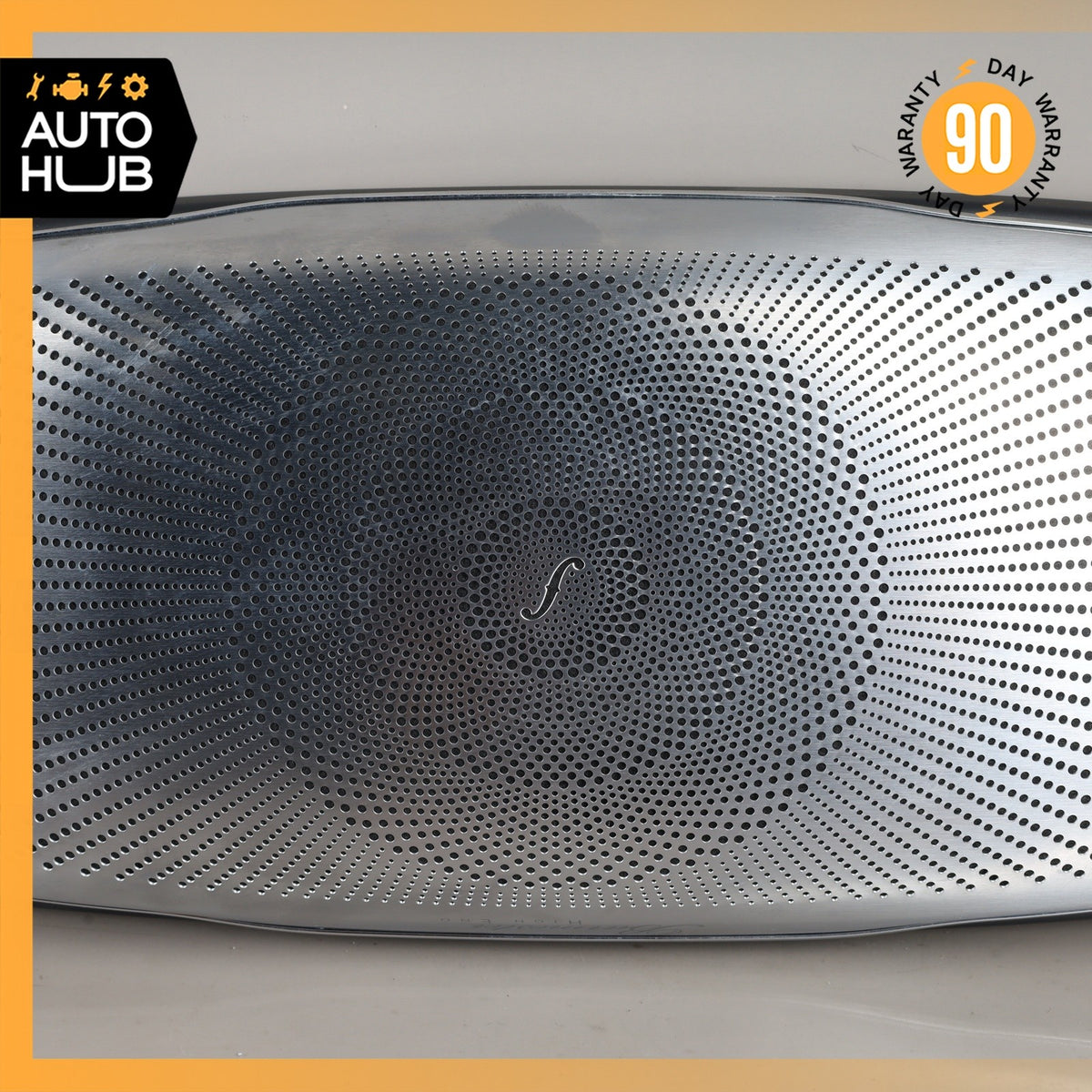 14-17 Mercedes W222 S63 S65 AMG MAYBACH Rear Ceiling Speaker Cover w/LED OEM - photo 4