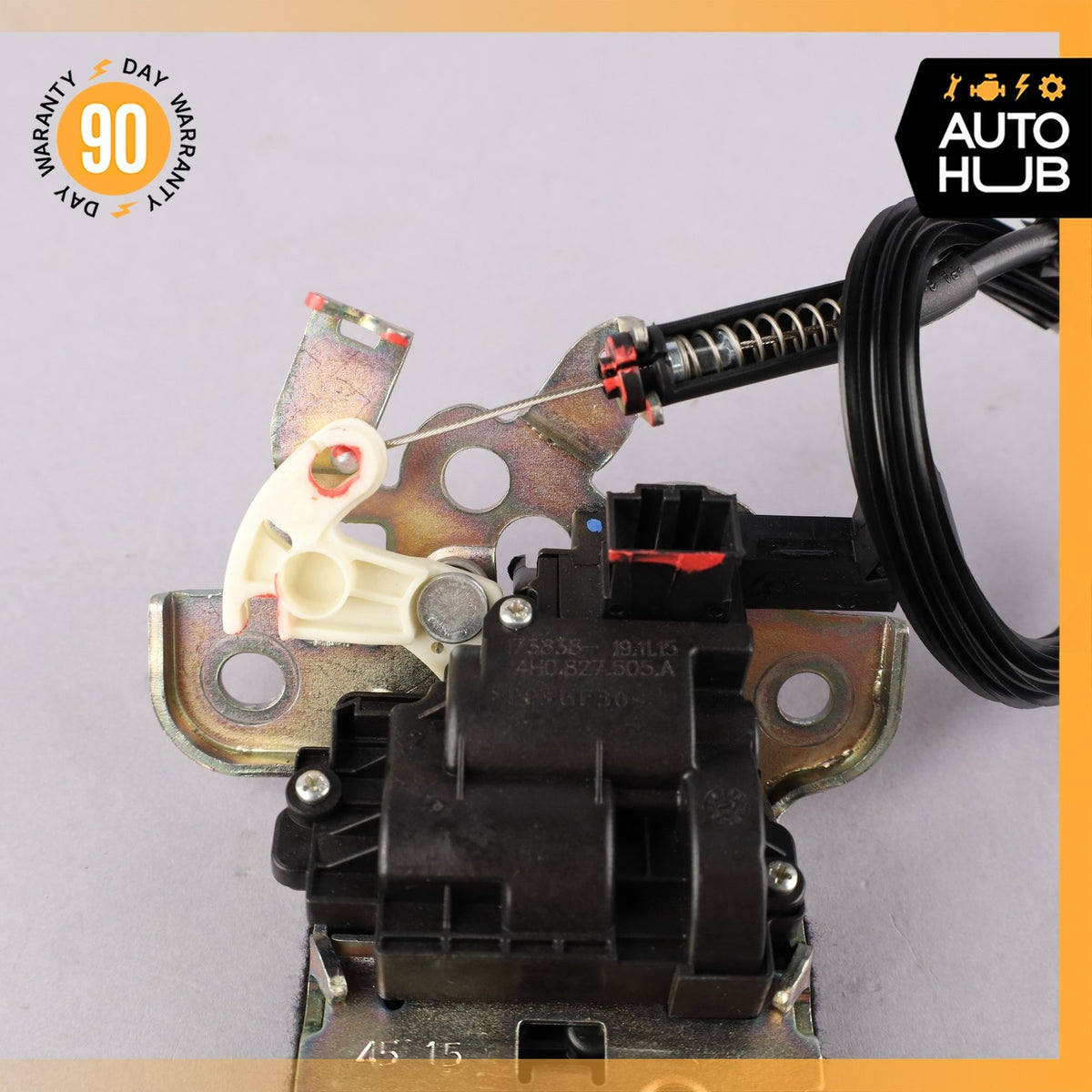 Audi D4 A8 Trunk Boot Door Lid Lock Latch Actuator 4H0827505A OEM - photo 2