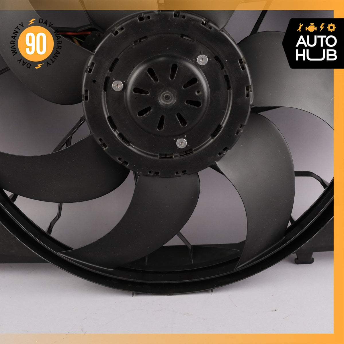 08-20 Mercedes W207 E400 C300 Engine Radiator Cooling Fan Motor Assembly OEM - photo 7