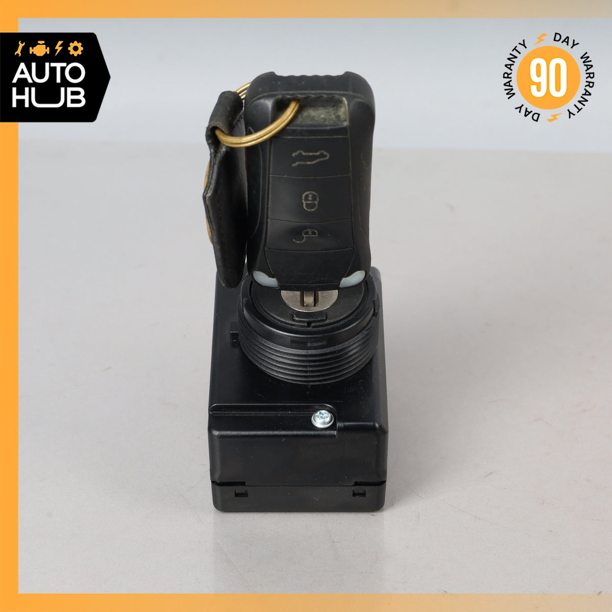 03-10 Porsche Cayenne 955 Start Ignition Switch Module w/ Key OEM - photo 9