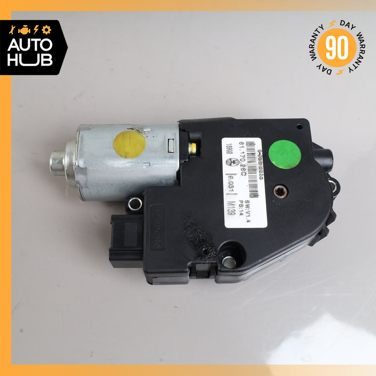 03-13 Maserati Quattroporte M139 Sunroof Sun Roof Motor 6117026 OEM 84k - photo 11