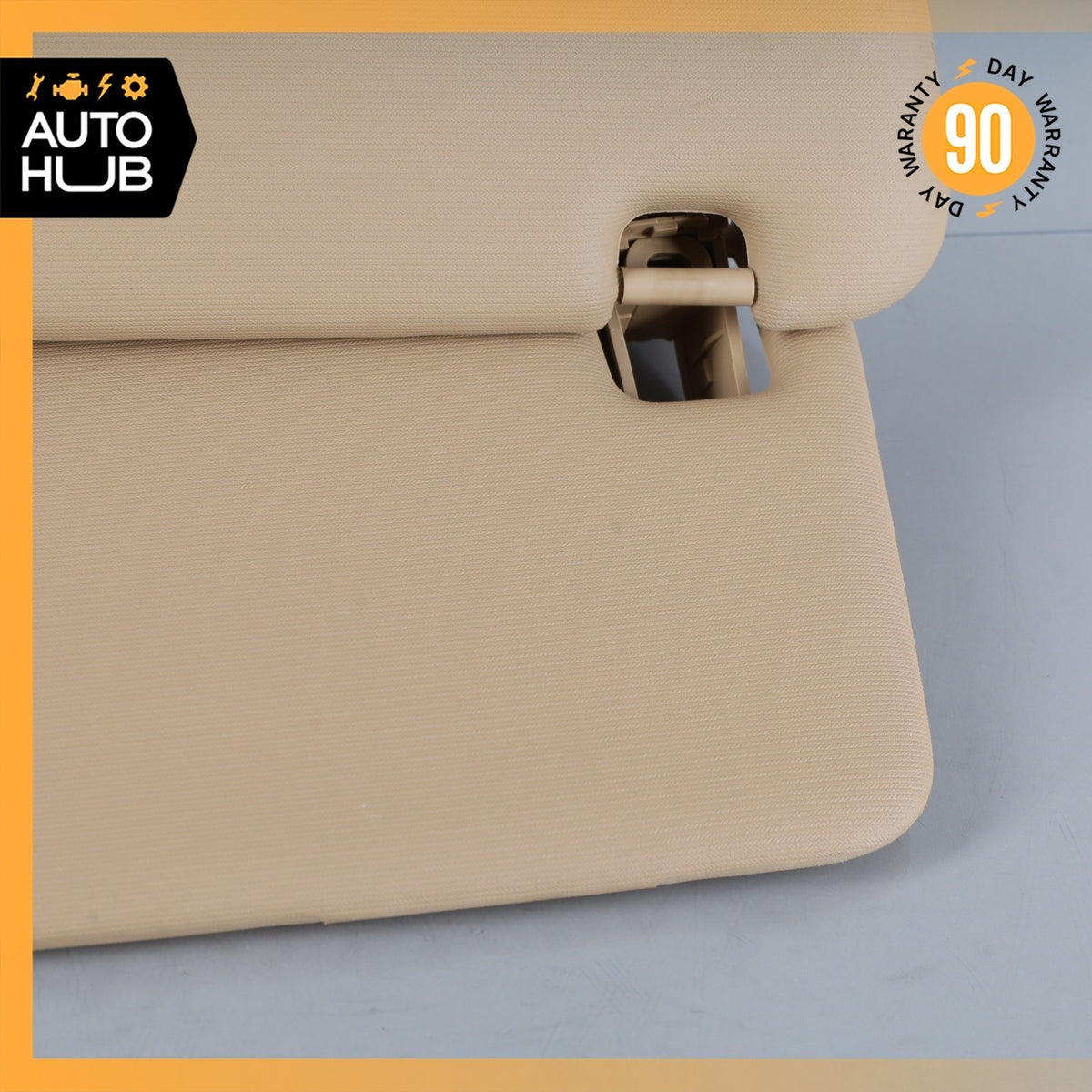11-14 Porsche Cayenne 958 Sun Visor Sunvisor Front Left Driver Side Beige OEM - photo 5