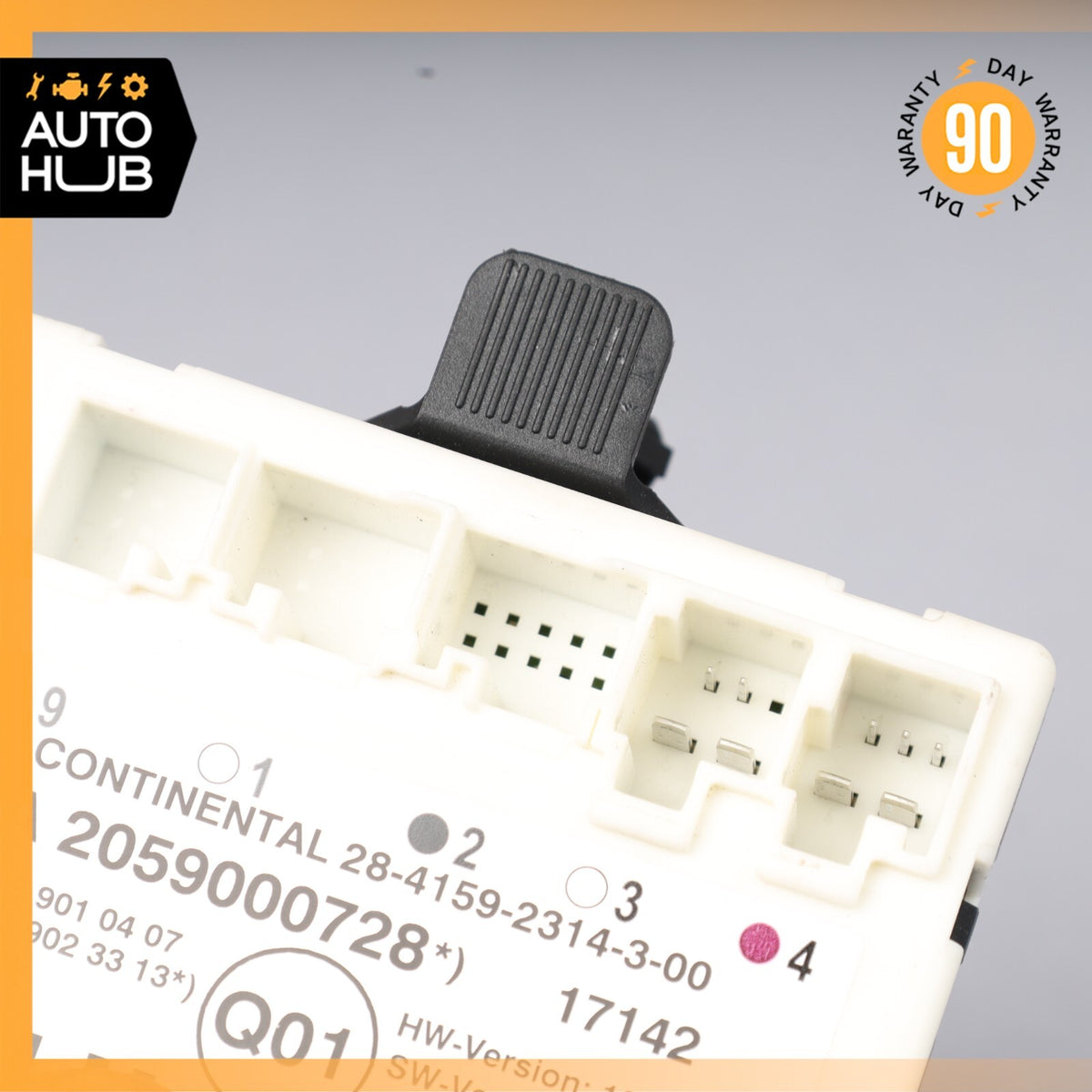 16-19 Mercedes W205 C300 C350e Rear Left Driver Side Door Control Module OEM 41k - photo 6